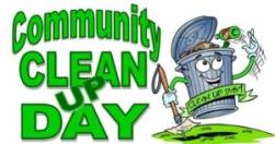 Community Clean Up Day.
